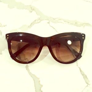Mark Jacobs Tortoise Sunglasses
